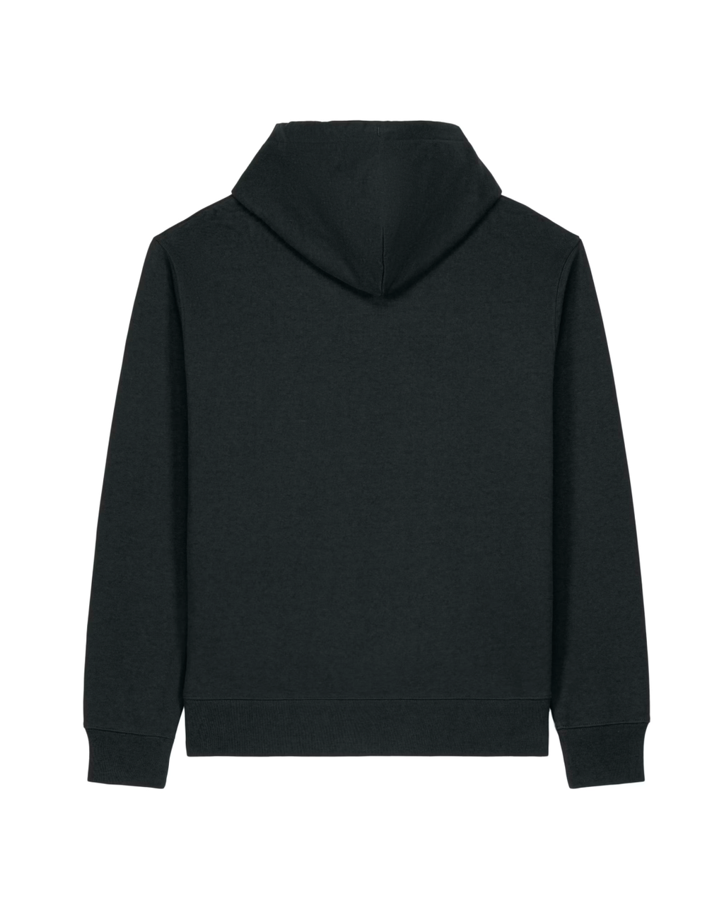 ORGANIC HOODIE - "Bring It On" - front - black